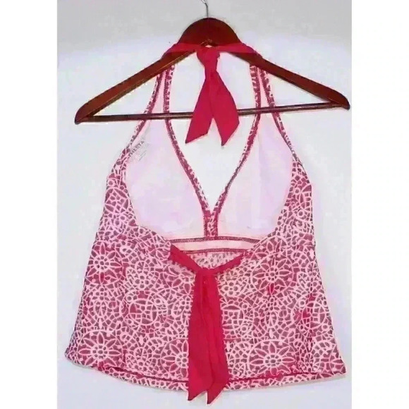 Athleta Preppy Boho Sporty Y2K Two Piece Swimsuit Women's Size 3 (38C/36D/34DD) - Picture 3 of 16